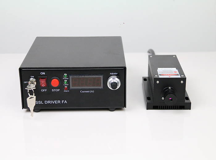 532nm 1W DPSS Laser Green Line Laser Source CW/TTL/Analog Modulation
